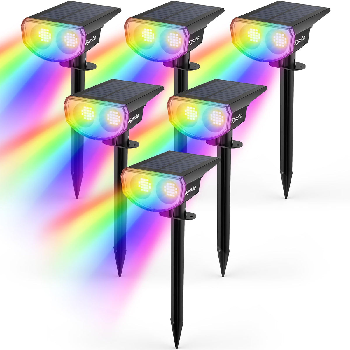 Kyosho Solar Halloween Decorations Outdoor Halloween Lights Outdoor 2 Pack
