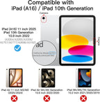JETech Case for iPad (A16) 11th/10th Gen, Black