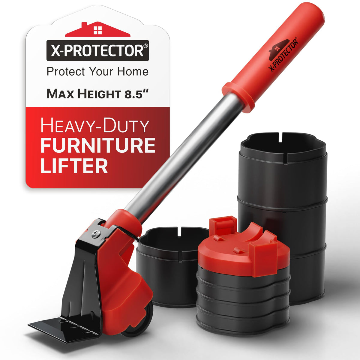 Felt Furniture Sliders for Hardwood Floors X-PROTECTOR 16 PCS 3 ½”