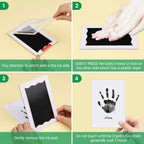Nabance Baby Footprint Kit & Handprint Kit, Safe for Baby Hands and Feet