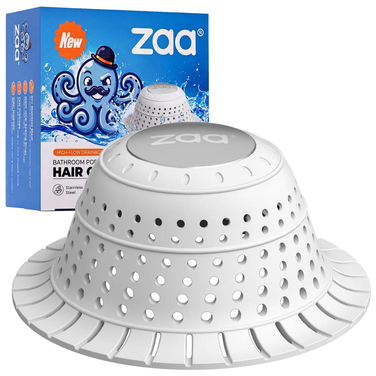 zaa Shower Drain Hair Catcher Bathtub Drain Strainer Sink Drain Protector