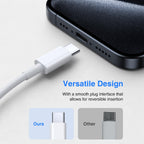 Ofuca 2Pack 1.8M USB C Charger Cable, USB to USB C Cable Fast Charging