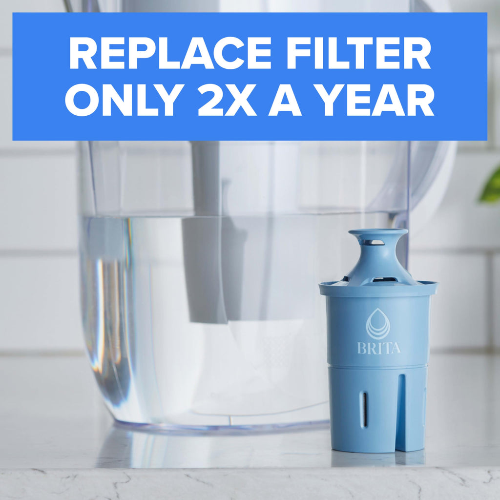 Brita Elite Replacement Water Filter, Pitchers and Dispensers, 2 Pack