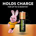 DURACELL AA Rechargeable Batteries (4 Pack) 1.2V, 2500 mAh NiMH