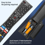 for Hisense TV Remote Control, Universal for Hisense Smart TV, Replacement