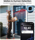 wansview 5G Window Security Camera - 2K Indoor Camera for Home Security, K1