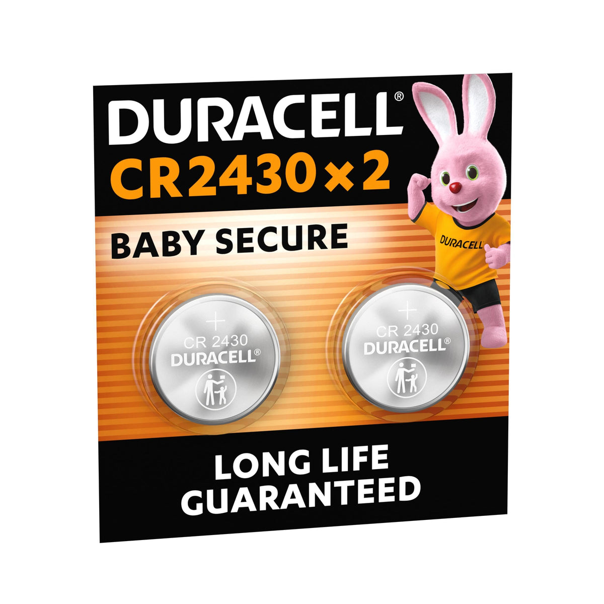 DURACELL 2450 Lithium Coin Batteries (2 Pack) 3V, CR2450