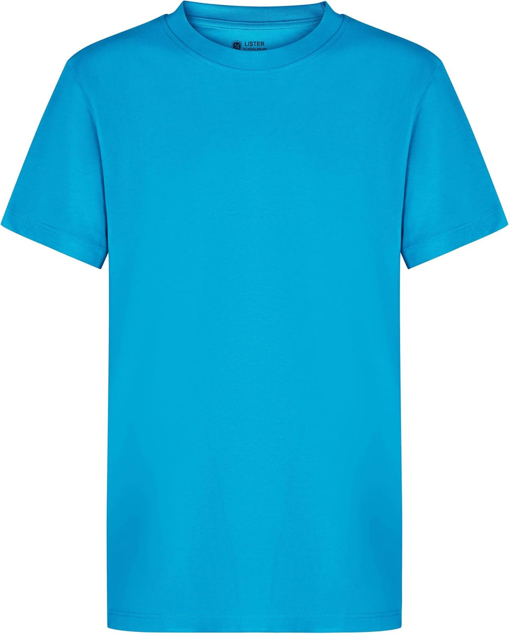 Plain Virgin T-Shirt for Children from 1 to 15 Years, 100% Cotton, Spun, Soft, Unisex, School Uniform P.E. Gym
