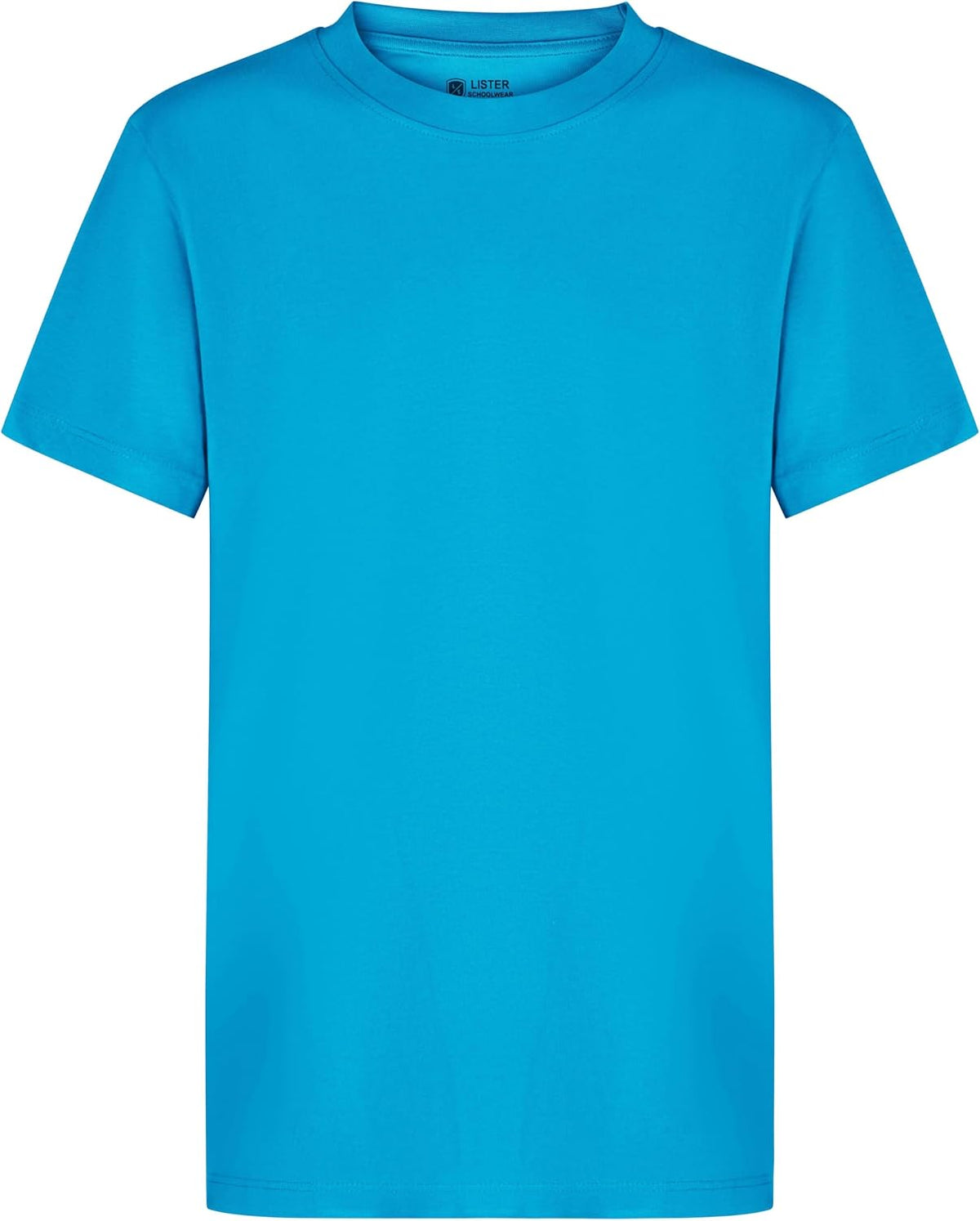 Plain Virgin T-Shirt for Children from 1 to 15 Years, 100% Cotton, Spun, Soft, Unisex, School Uniform P.E. Gym