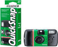 Fujifilm Quicksnap 27 exposure, FUJICOLOR 400 ISO speed film camera, with Built-in flash