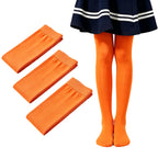 Girls Tights Microfiber Kids School Footed Soft Ballet Dance Pantyhose