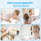 VEHHE High Pressure Shower Head with Filter Beads, 3 Spray Modes