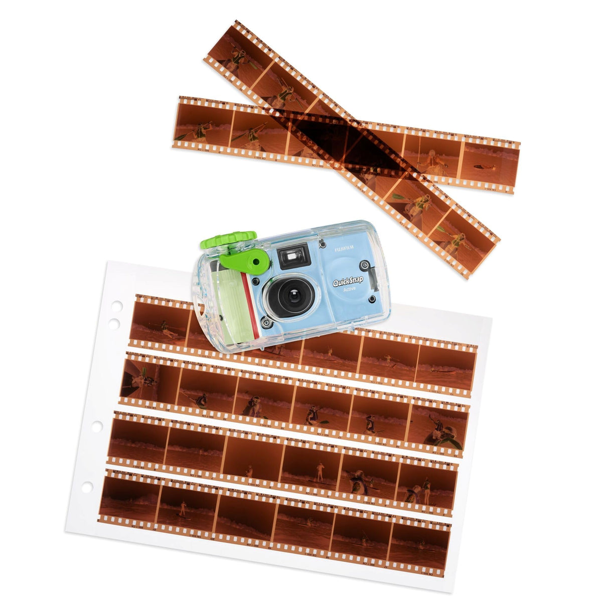 Fujifilm Quicksnap 27 exposure, FUJICOLOR 400 ISO speed film camera, with Built-in flash