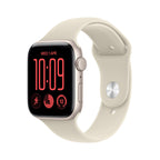 Apple Watch SE 3 GPS 40mm Smartwatch with Starlight Aluminium Case with Starlight Sport Band S/M. Fitness and Sleep Trackers, Heart Rate Monitor, Always-On Display, Water Resistant