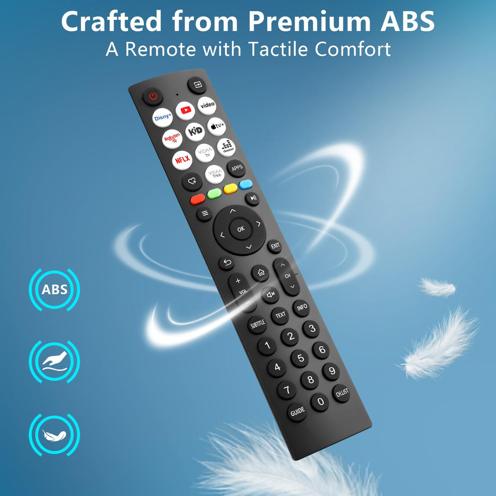 for JVC-TV-Remote-Control, Universal Replacement RM-C3338 for JVC Smart TV