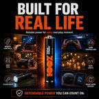 100PP AA Batteries 40 Pack | Alkaline 1.5V, 10-Year Shelf Life