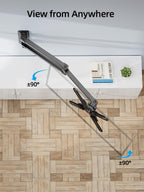 HOME VISION Heavy Duty Fixed TV Wall Bracket for 32-86 Inch Flat Screens