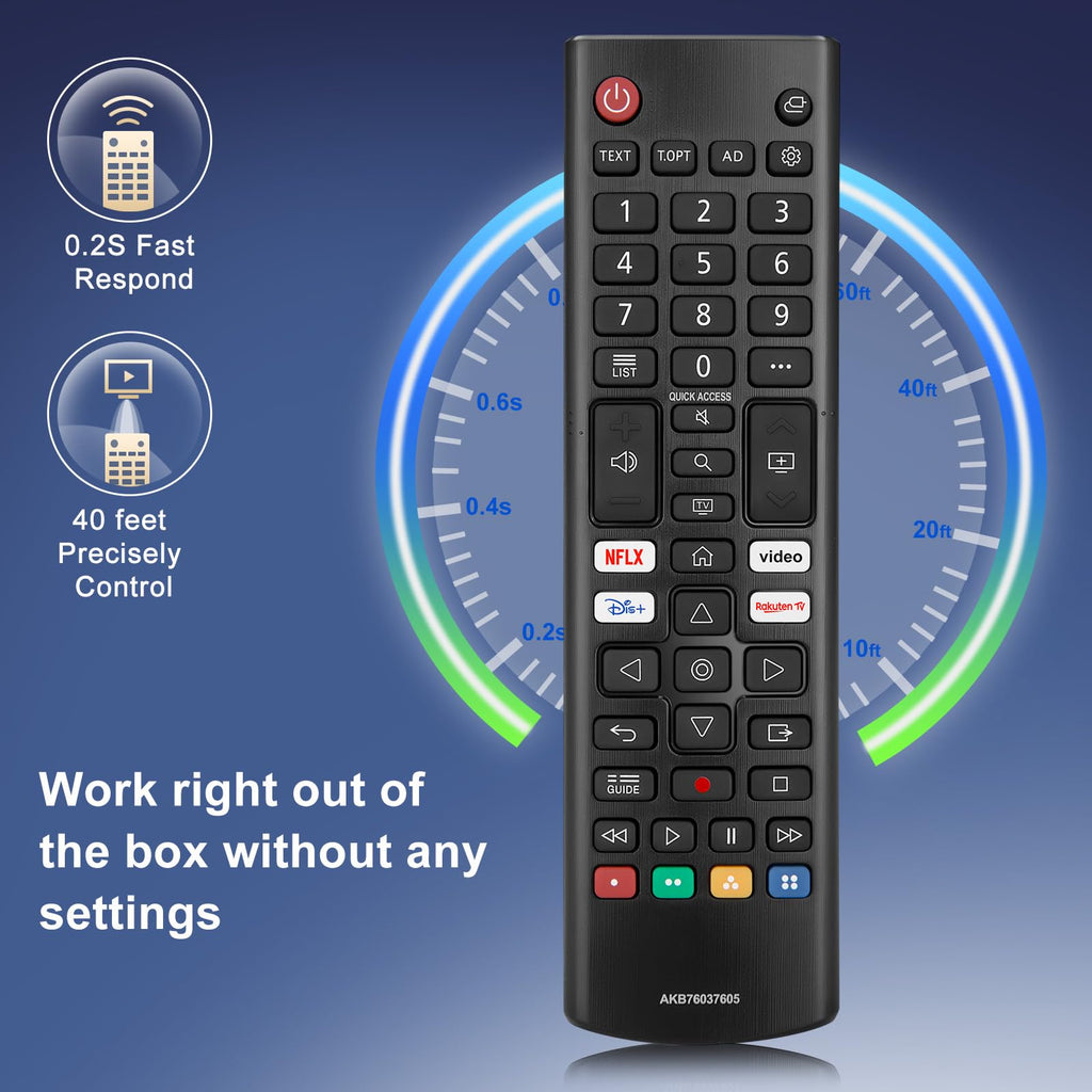 Universal Remote Control Replacement for All LG Smart TV