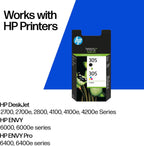 HP 305 Black & Tri-colour Original Ink Cartridges 2-Pack