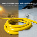 HUANCHAIN Indoor Black Extension Cord 3 FT Waterproof 16/3 Gauge
