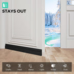 Hojoy Draft Excluder for Doors, Self Adhesive Door Draft Excluder 2 Pack