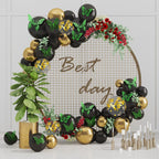 SAOROPEB 3D Butterfly Wall Decor 48 Pcs Gold Butterfly Birthday Decorations