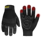 HANDLANDY Work Gloves for Men & Women, Utility Mechanic Working Gloves Touch Screen, Flexible Gardening Gloves for Yard