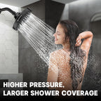 High Pressure Shower Head, HOPOPRO 5-Mode Fixed Showerhead, NBC Recommended
