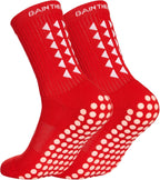 Gain The Edge Football Grip Socks 3.0-2pc and 4pc Set - Non Slip Football Socks - Updated Model