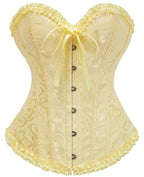SZIVYSHI Halloween Overbust Corset Top