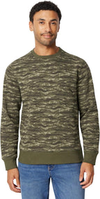 Amazon Essentials Men's Crew-Neck Fleece Sweatshirt with Ribbing (Available in Big and Tall)