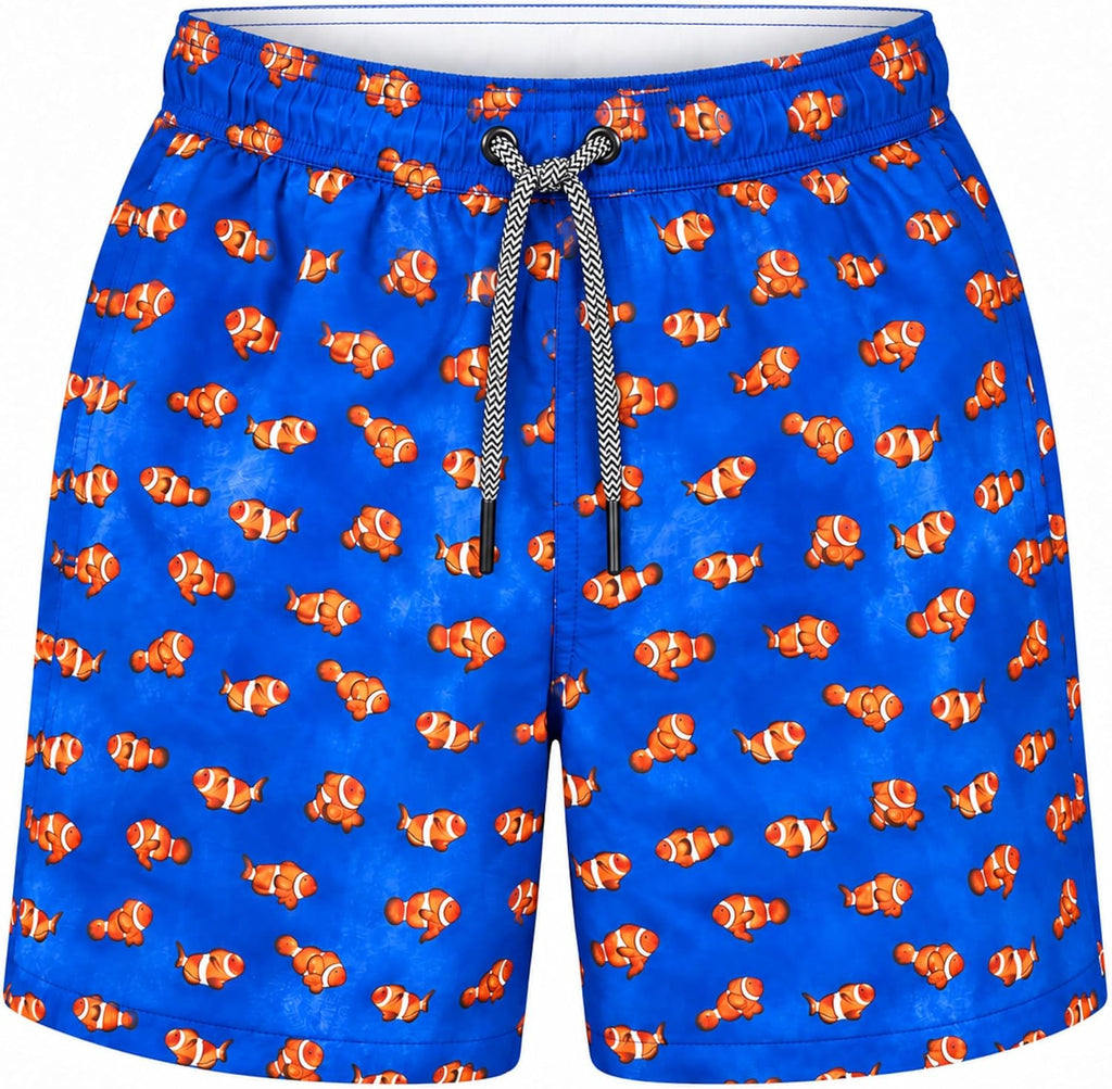 RIPT Boys Swim Shorts Quick Dry Mesh Lining Drawstring UV 50 Sun Protection