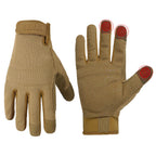 HANDLANDY Work Gloves for Men & Women, Utility Mechanic Working Gloves Touch Screen, Flexible Gardening Gloves for Yard