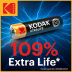 KODAK AA Alkaline Batteries (60 Pack) Double A Battery, LR6 1.5V