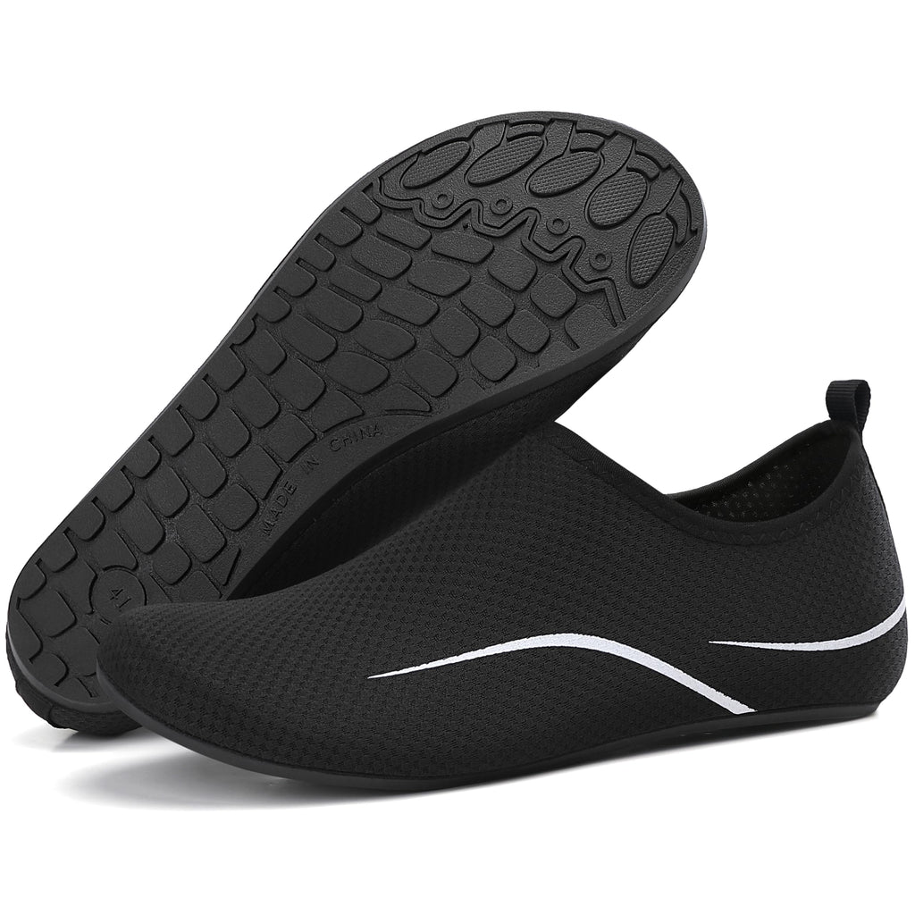 Water Shoes for Women Men Quick-Dry Beach Swim Socks with Non-Slip Sole
