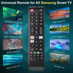 for JVC-TV-Remote-Control, Universal Replacement RM-C3338 for JVC Smart TV
