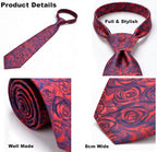 yenlk Men's Classic Necktie, Formal Tie for Weddings, Business and Prom