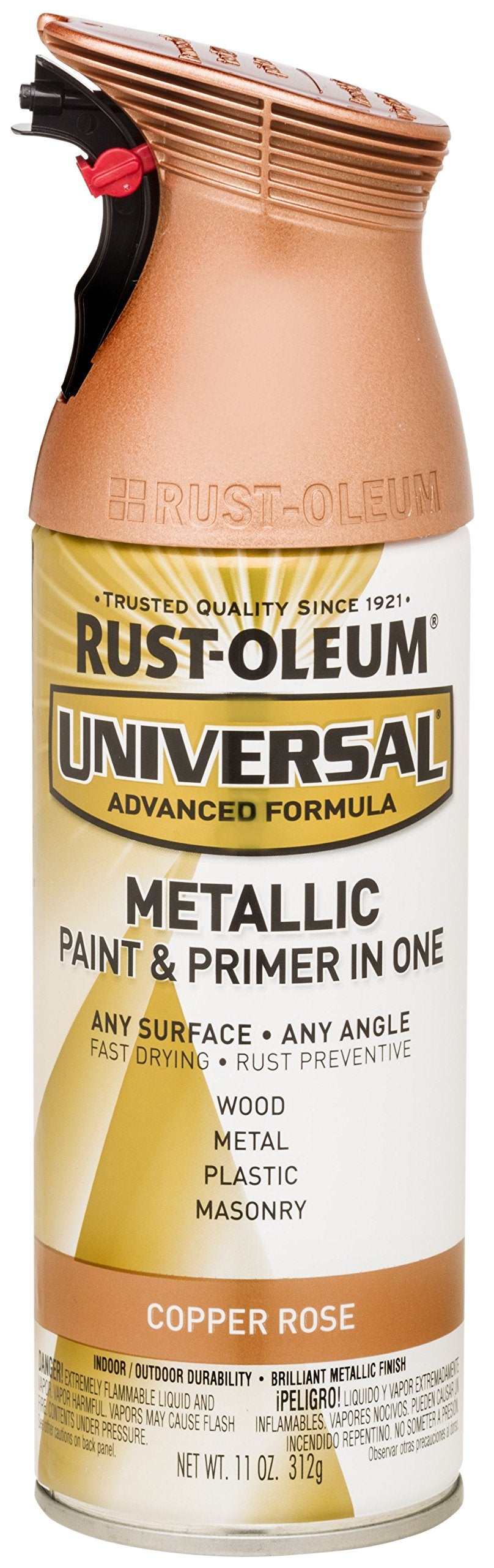 Rust-Oleum Universal All Surface Metallic Spray Paint, Aged Copper