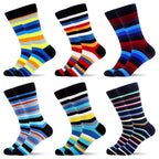 WeciBor Men's Bamboo Seamless Socks 6/12 Pack