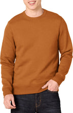 Amazon Essentials Men's Crew-Neck Fleece Sweatshirt with Ribbing (Available in Big and Tall)