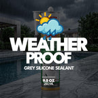 Brown Silicone Sealant, Waterproof & Flexible Sealant and Adhesive - 280ml