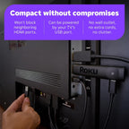 Roku® Streaming Stick™ 2025 – HD Roku Streaming Device for TV with Voice Remote – Free and Live TV