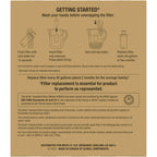 Brita Standard Pitcher and Dispenser Replacement Water Filters, White, 4