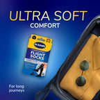 Dr. Scholl's Flight Socks - Clinically Proven Compression Socks for Flight Travel - Help Prevent Swollen Ankles and Deep Vein Thrombosis