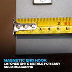 OX Pro Dual Auto Lock Tape Measure 5m, Magnetic Hook, Metric & Imperial