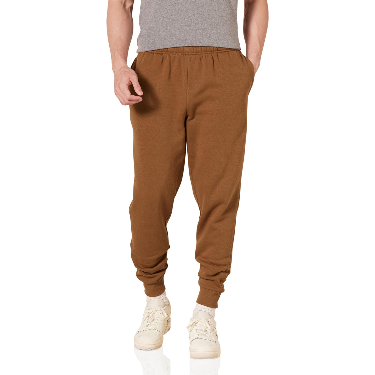 Amazon Essentials Men's Tracksuit Bottoms, Fleece, Comfortable Fit