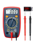 AstroAI Digital Multimeter 2000 Counts with Backlit LCD for DIY Home, Blue
