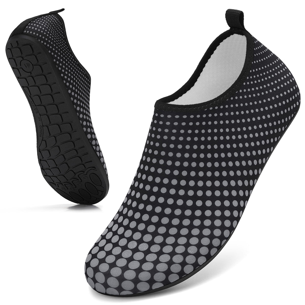 Water Shoes for Women Men Quick-Dry Beach Swim Socks with Non-Slip Sole