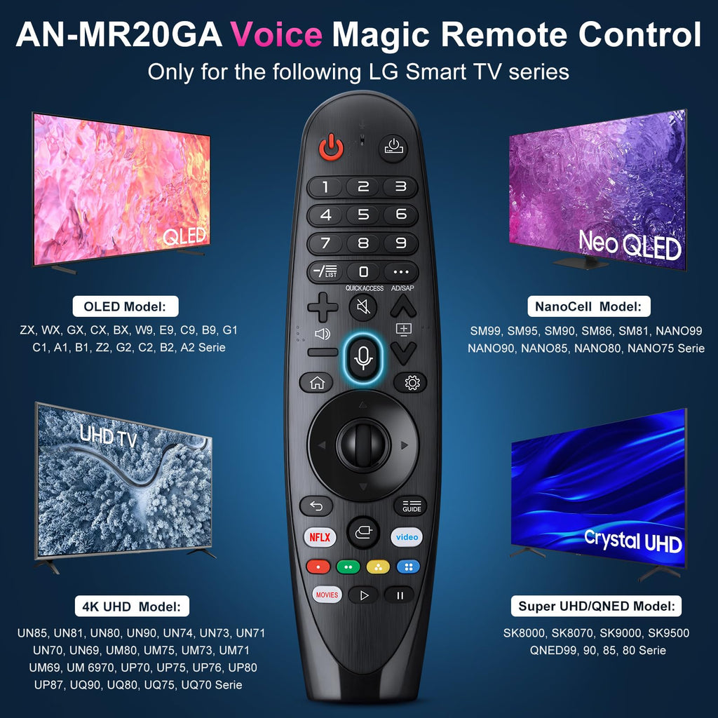 Universal Remote Control Replacement for LG All Smart TV