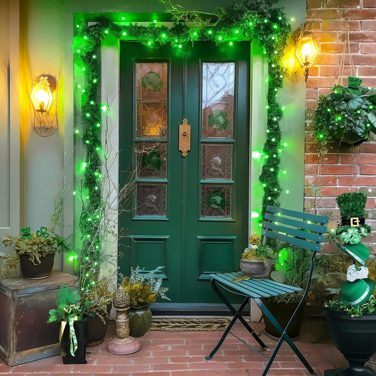 Joomer Solar Fairy Lights, 2-Pack Total 80FT 240LED Lights, Warm White